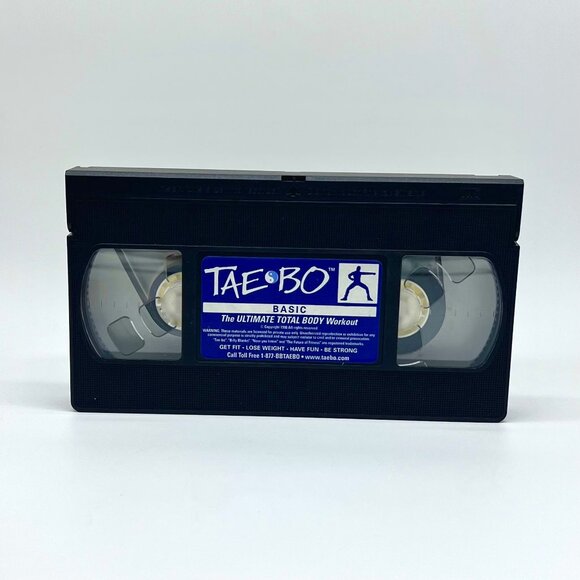 Tae Bo VHS Lot Billy Blanks Instructional & Basic Workout Tapes 1998 - Picture 7 of 8